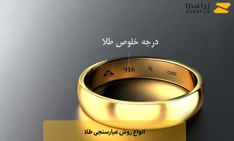 روش های عیارسنجی طلا